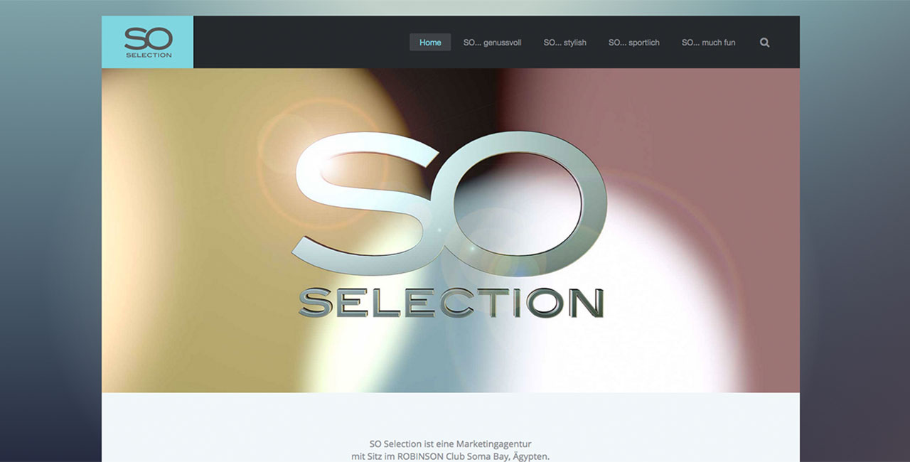 SO selection Webseite